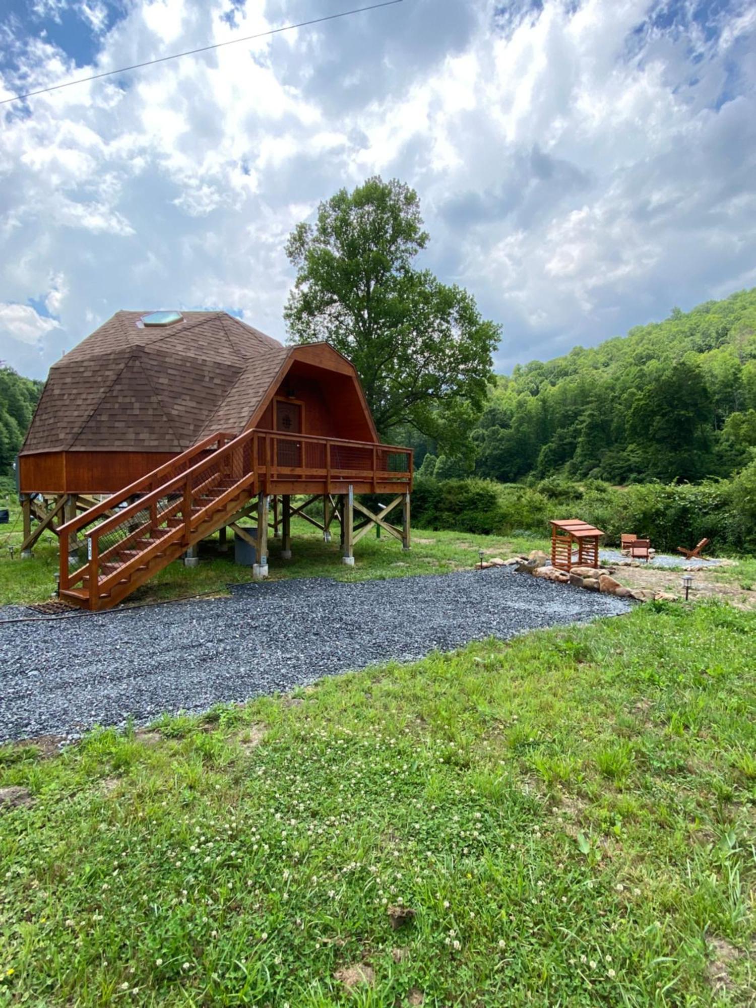 Willa Natahala Glamping Red Dome #23 Topton Zewnętrze zdjęcie